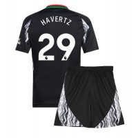 Camiseta Arsenal Kai Havertz #29 Segunda Equipación Replica 2024-25 para niños mangas cortas (+ Pantalones cortos)